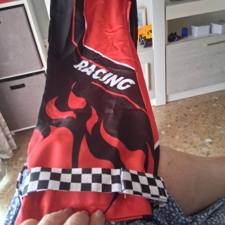 Mono de Rallin Rojo y Negro