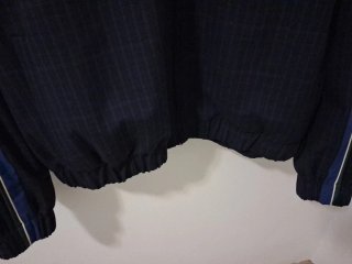 Chaqueta Zara cuadros cremallera