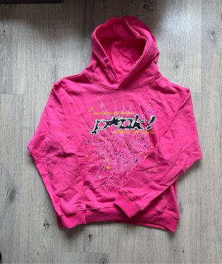 Conjunto Spyder Rosa Hoodie y Pantalón