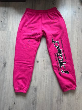 Conjunto Spyder Rosa Hoodie y Pantalón