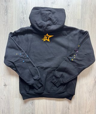 Sudadera Spyder Negra Multicolor