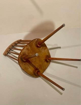 4 Sillas Comedor Vintage Madera