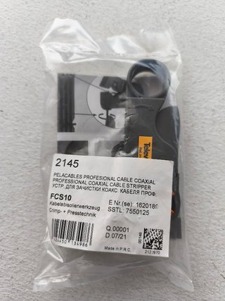 Descarnador Coaxial Profissional Televes 2145