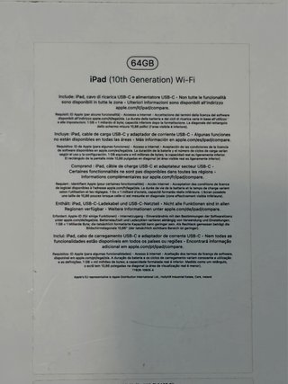 iPad 10ª Gen - Come nuovo