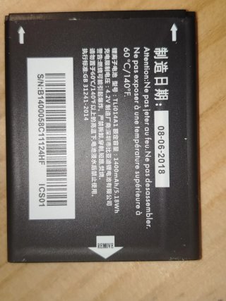 Teléfono Móvil Alcatel 2008D Negro