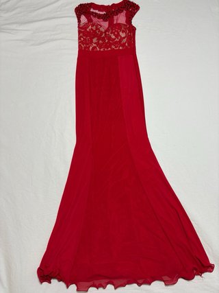 Wedding Dresses Red color Vintage Style early 2010