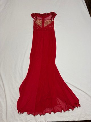 Wedding Dresses Red color Vintage Style early 2010