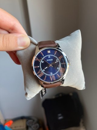 Reloj Guess Azul y Marrón