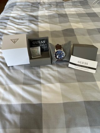 Reloj Guess Azul y Marrón
