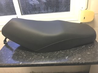 Asiento honda sh50 sh100 piel nuevo