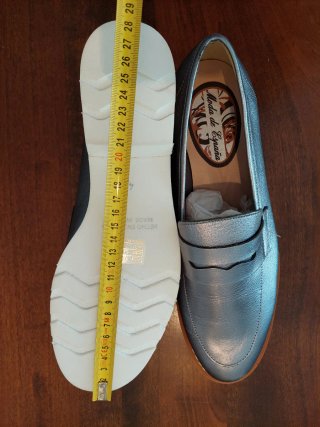Mocasines plateados Moda de España