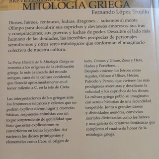 Mitología Griega breve historia