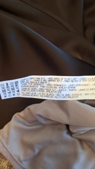 Falda Zara Lentejuelas Doradas Talla L