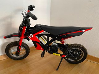 Moto Eléctrica Infantil EVERCROSS Roja y Negra