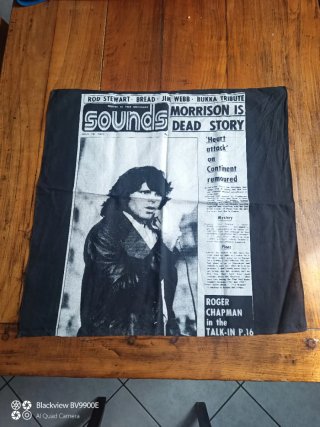 Tessuto Jim Morrison Sounds Magazine