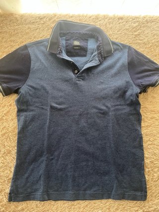 Camisa Polo Pedro del Hierro Hombre Azul