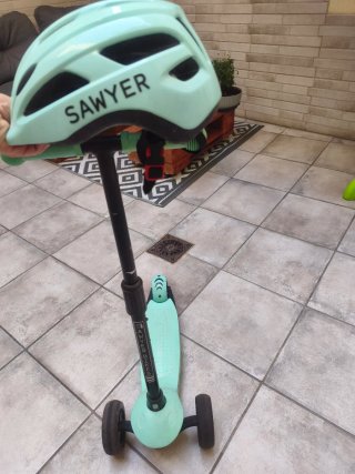 Monopatín Sawyer Niños + Casco