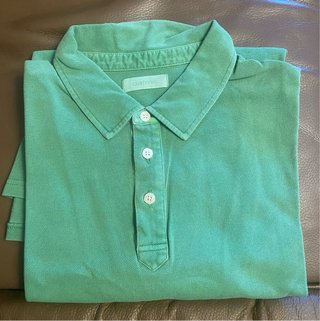 Polo Cortefiel Hombre Manga Corta Verde