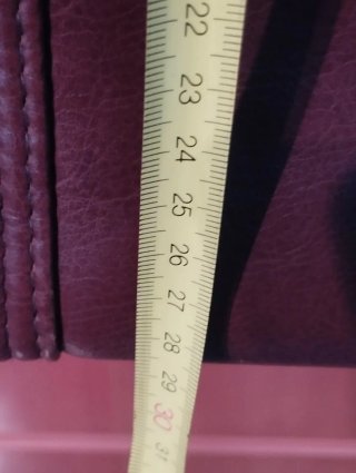 Bolso de piel marrón