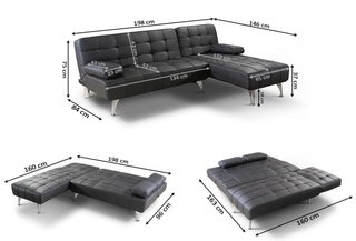 ¡¡¡OFERTA!!! Sofá cama chaise gran comodidad