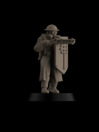6 Miniaturas Yeomen New Antioch Trench Crusade