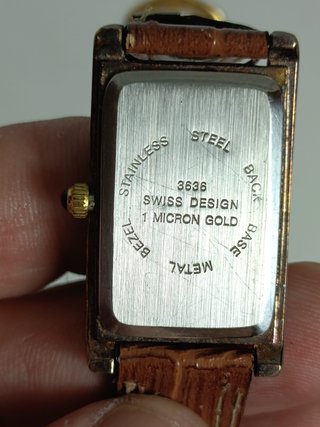 Reloj Cortefiel Vintage Cuero Pila Nueva