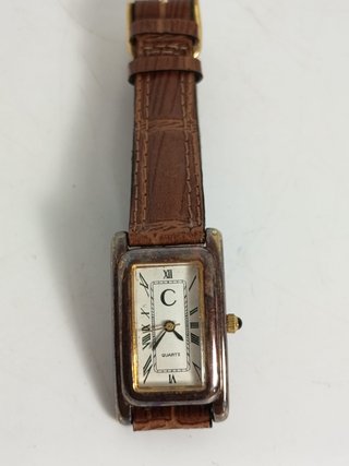 Reloj Cortefiel Vintage Cuero Pila Nueva