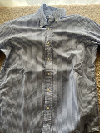 Camisa Polo Ralph Lauren Rayas Azul Hombre