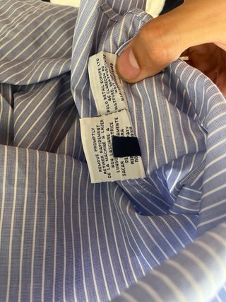 Camisa Polo Ralph Lauren Rayas Azul Hombre