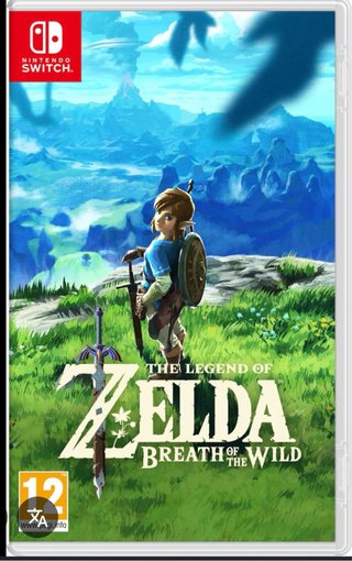 Zelda Breath of the Wild Nintendo Switch