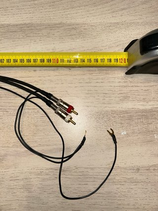 Cable de phono SME RCA DIN