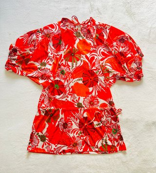 Vestido Zara Estampado Flores