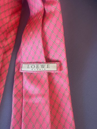 Corbata Loewe Madrid vintage