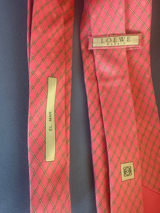 Corbata Loewe Madrid vintage
