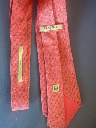 Corbata Loewe Madrid vintage