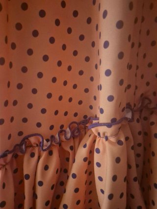 Vestido de flamenca niña lunares