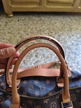 Borsa Louis Vuitton Marrone e Oro