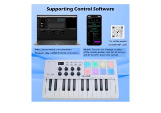 Teclado M-VAVE con Pads y Botones