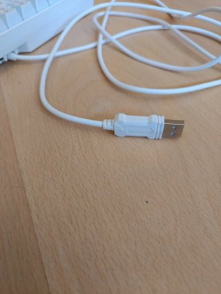 Teclado Membrana Blanco