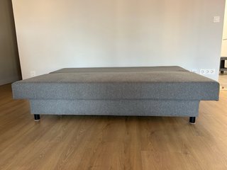 Divano letto IKEA ASARUM grigio con cassetto