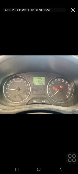 Coche Skoda Fabia Gris Fabia 1.2  2012