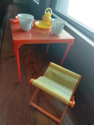 Set Campeggio Vintage Barbie/Big Jim
