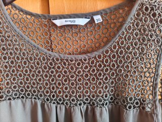 Blusa Verde Fórmula Joven Sin Mangas Talla 36