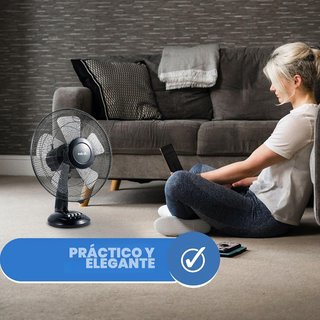 Ventilador Ardes Negro