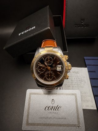 Tudor Oysterdate Chronograph Acero y Oro