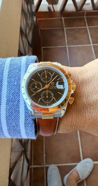 Tudor Oysterdate Chronograph Acero y Oro