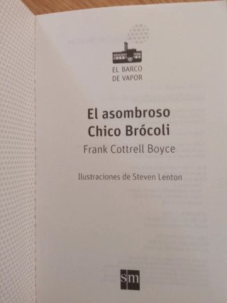 Libro El asombroso chico Brócoli. Juvenil