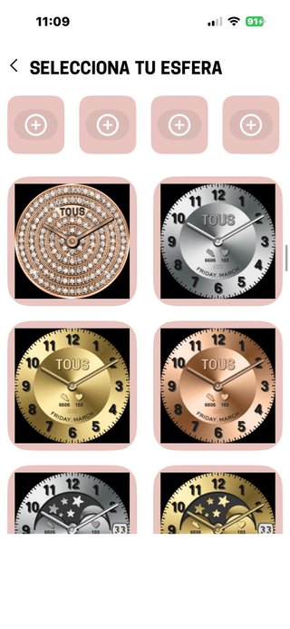 Reloj Tous Smartwatch Oro y Plata