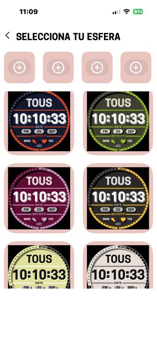 Reloj Tous Smartwatch Oro y Plata