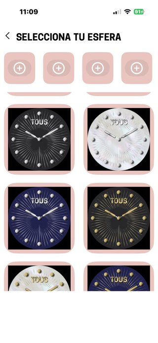 Reloj Tous Smartwatch Oro y Plata